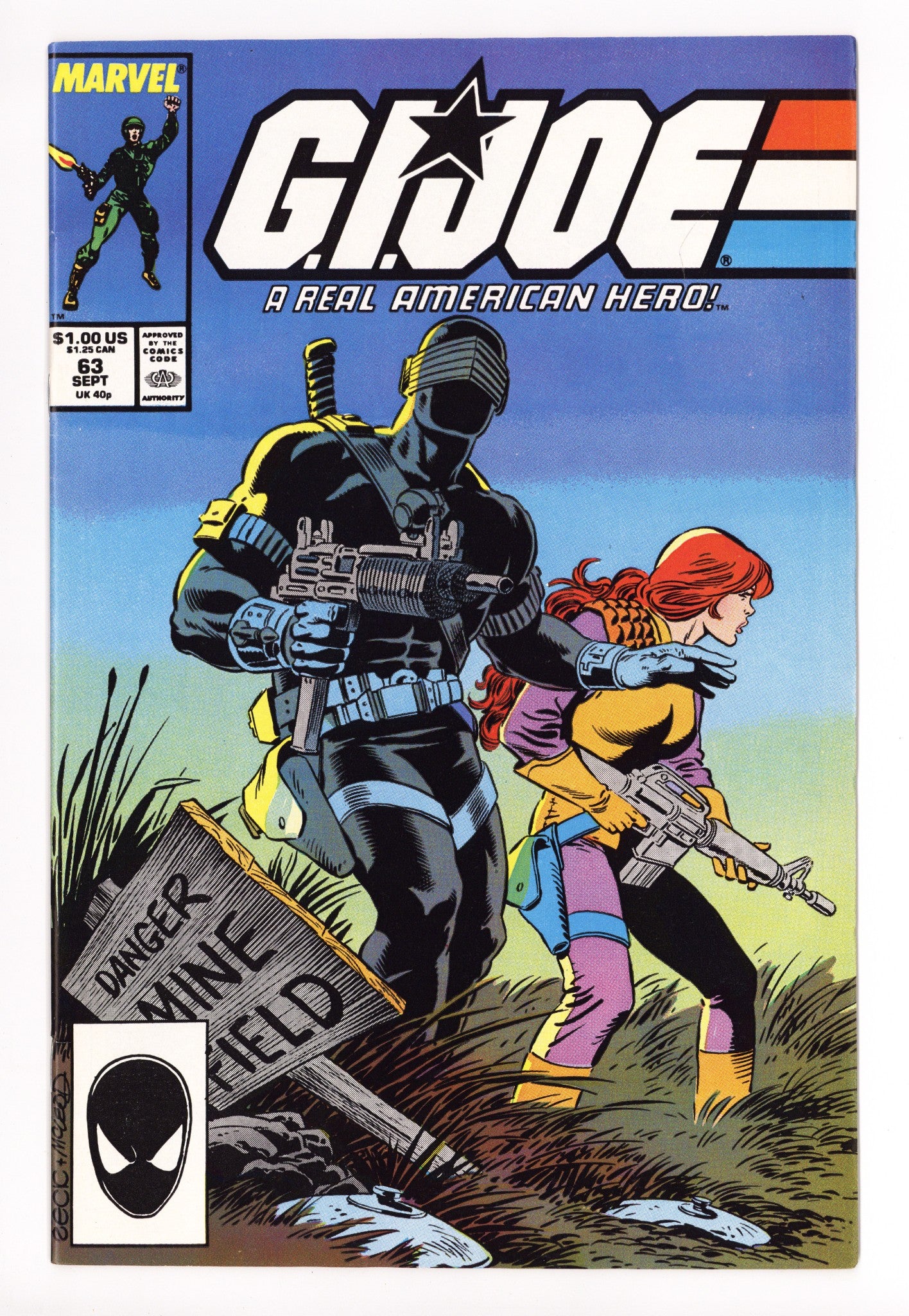 G.I. Joe, A Real American Hero 63 High Grade (1987) 