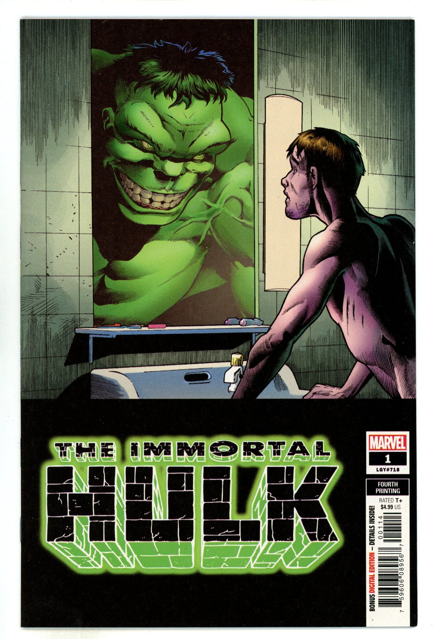 Immortal Hulk 1 High Grade (2019) 4th Print 