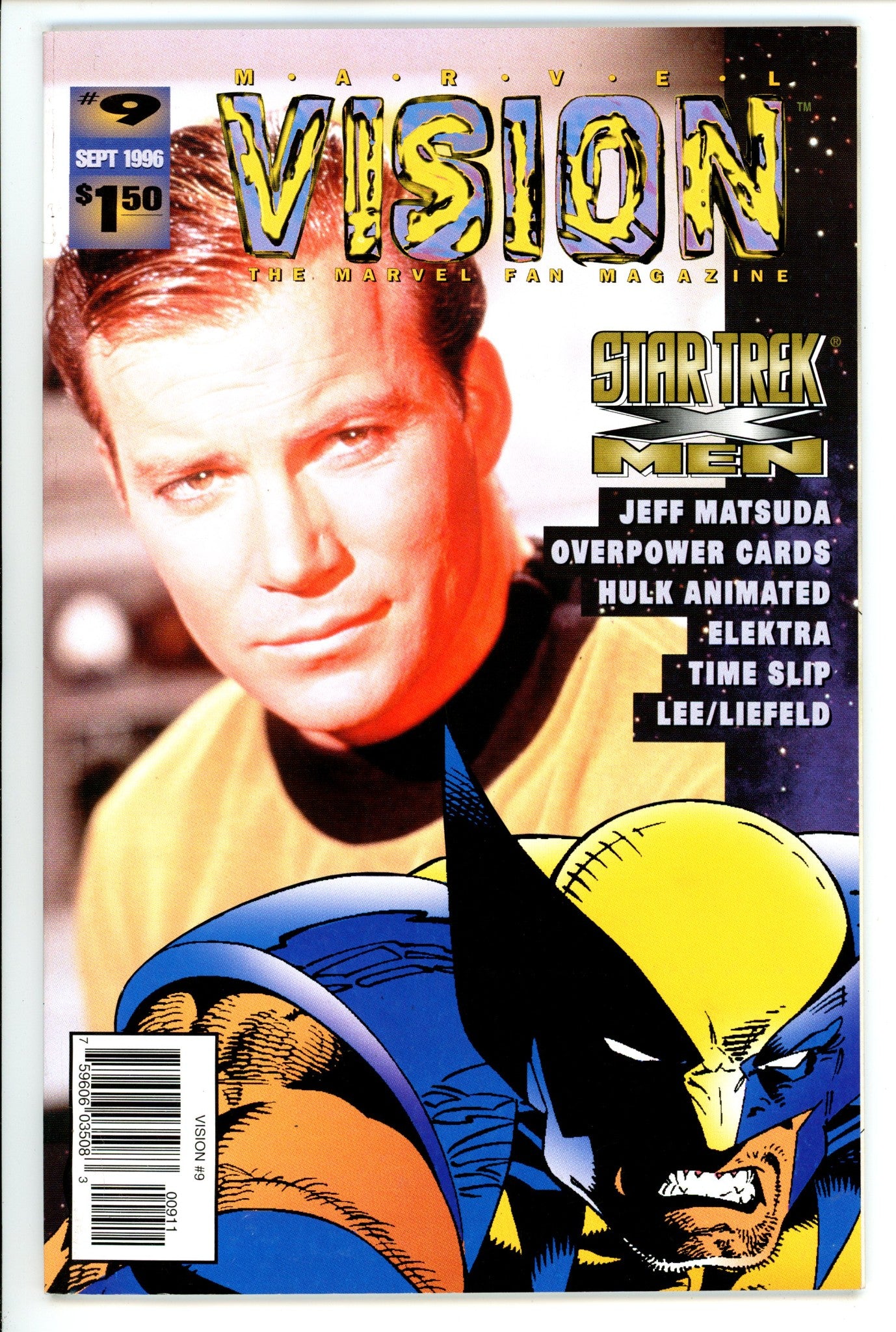 Marvel Vision 9 Mid Grade (1996) 