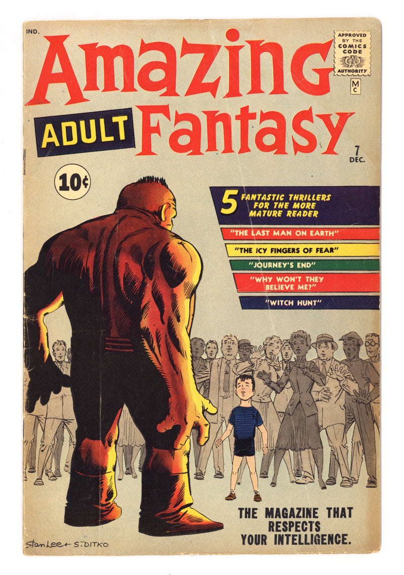 Amazing Adult Fantasy 7 GD/VG (3.0) (1961) 