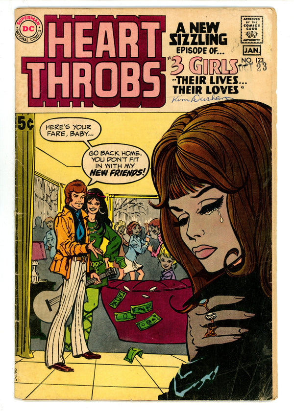 Heart Throbs 123 GD/VG (3.0) (1969)