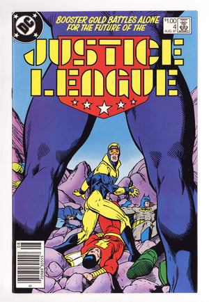 Justice League 4 VF/NM (9.0) (1987) Canadian Price Variant
