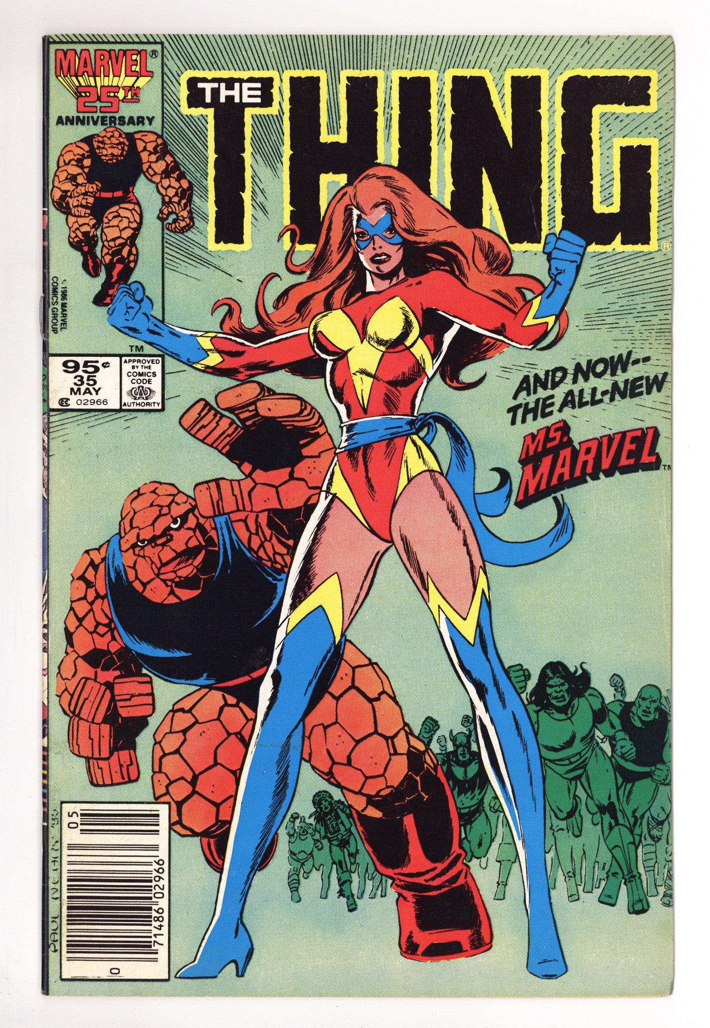 The Thing Vol 1 35 FN- (5.5) (1986) Canadian Price Variant 