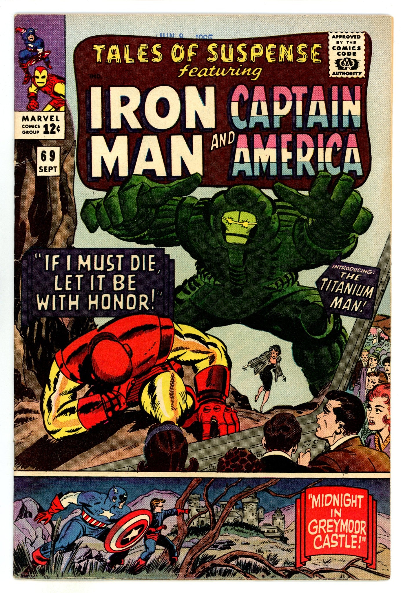 Tales of Suspense Vol 1 69  FN (6.0)  (1965)  