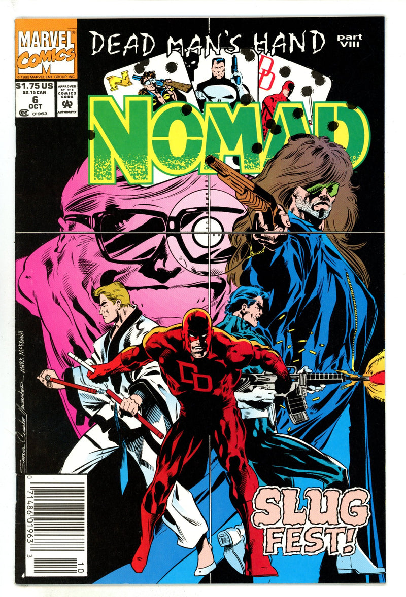 Nomad Vol 2 6 High Grade (1992) Newsstand 
