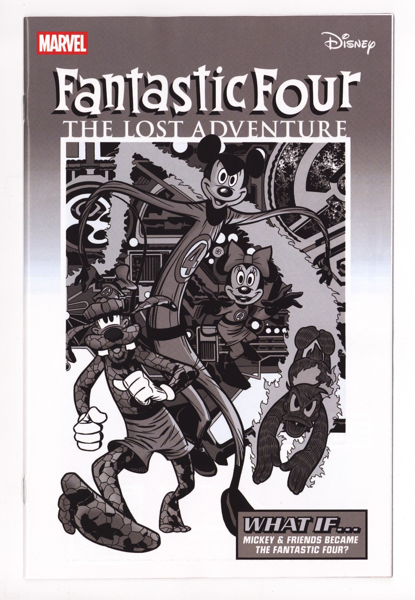 Fantastic Four Vol 8 3 Mangiatordi B&W Homage Incentive NM- (2025)