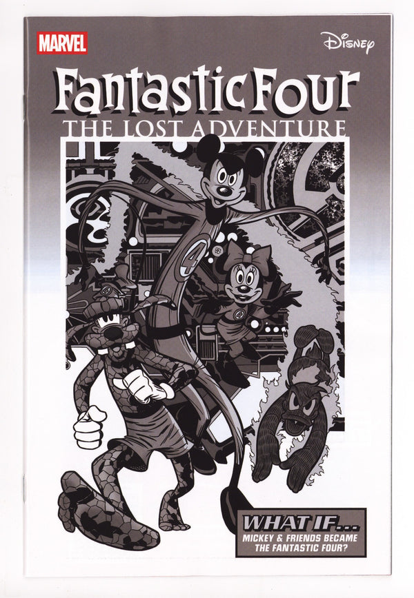Fantastic Four Vol 8 3 Mangiatordi B&W Homage Incentive NM- (2025)