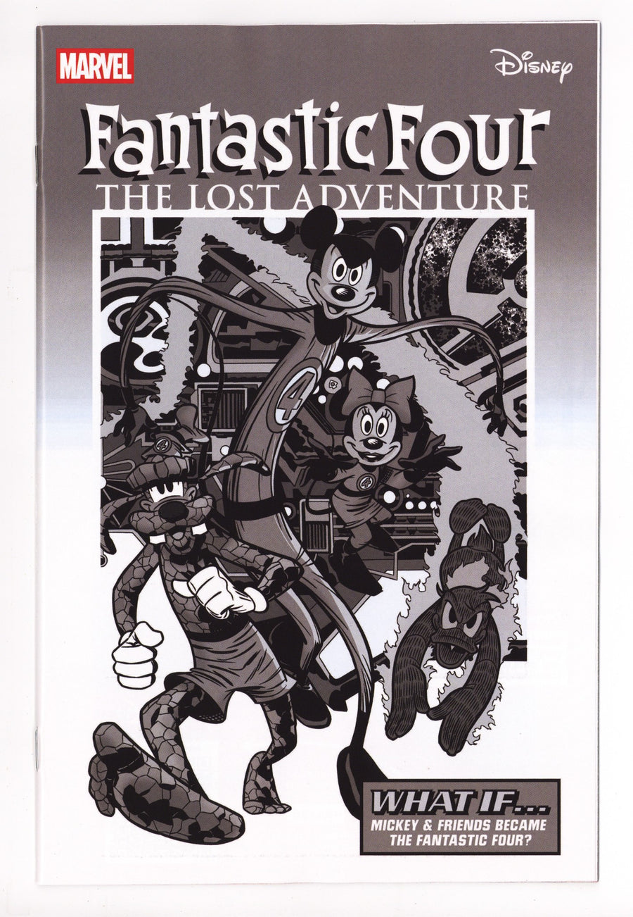 Fantastic Four Vol 8 3 Mangiatordi B&W Homage Incentive NM- (2025)