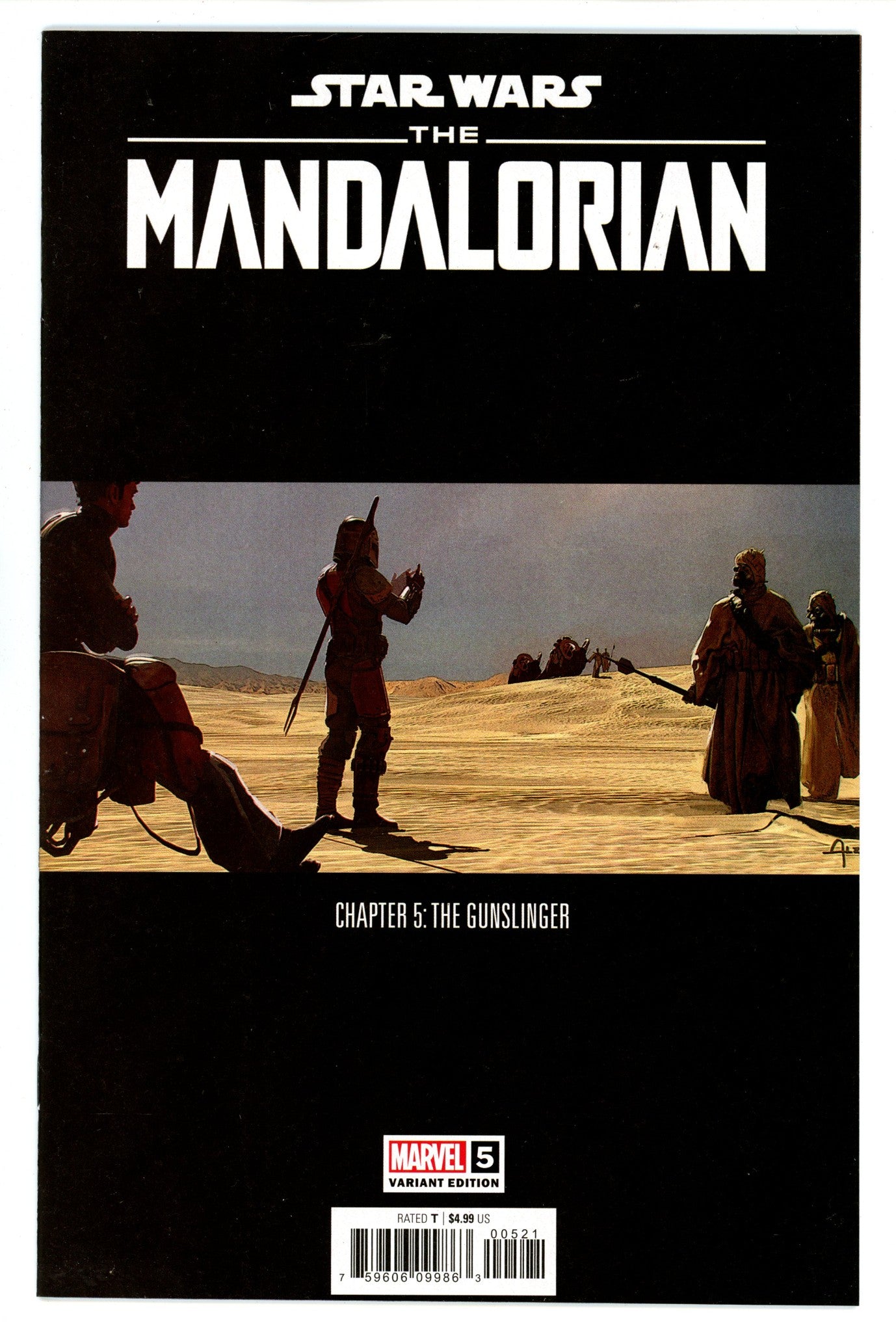 Star Wars: The Mandalorian Vol 1 5 High Grade (2023) Alzmann Variant 