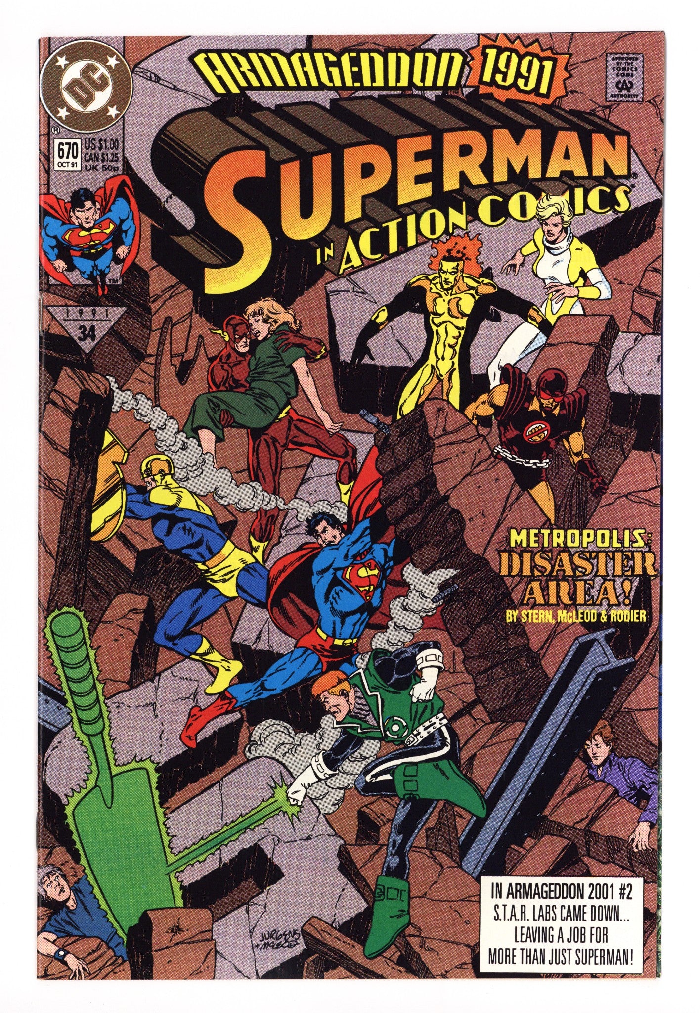 Action Comics Vol 1 670 High Grade (1991) 