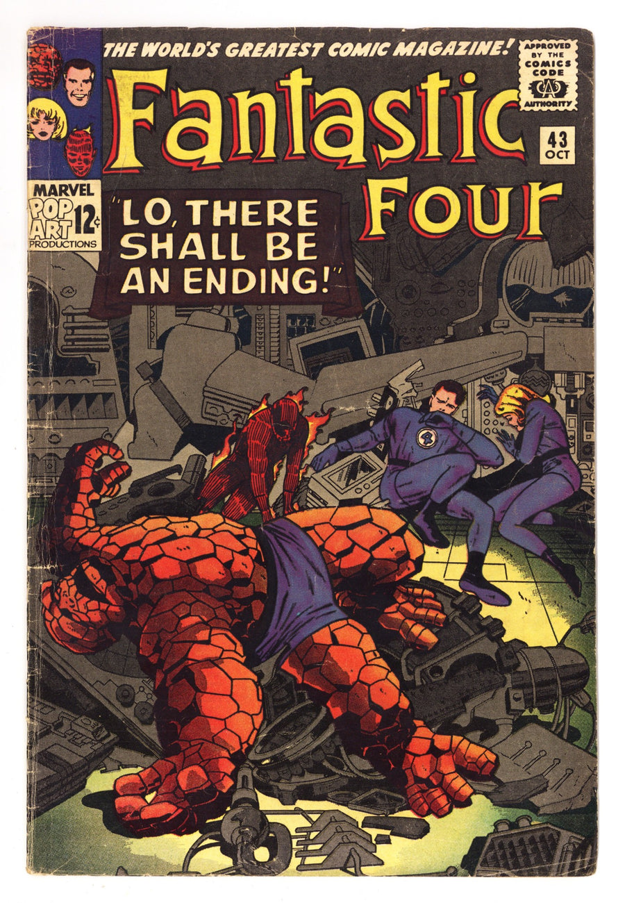 Fantastic Four Vol 1 43 VG (4.0) (1965) 