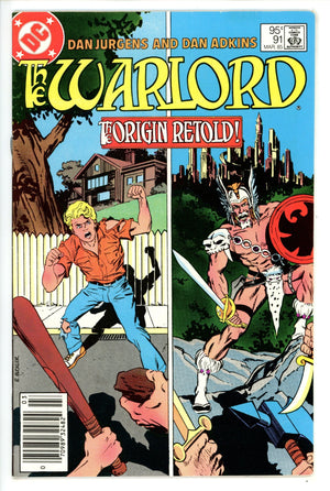 Warlord Vol 1 91  Mid Grade   (1985)   Canadian Price Variant