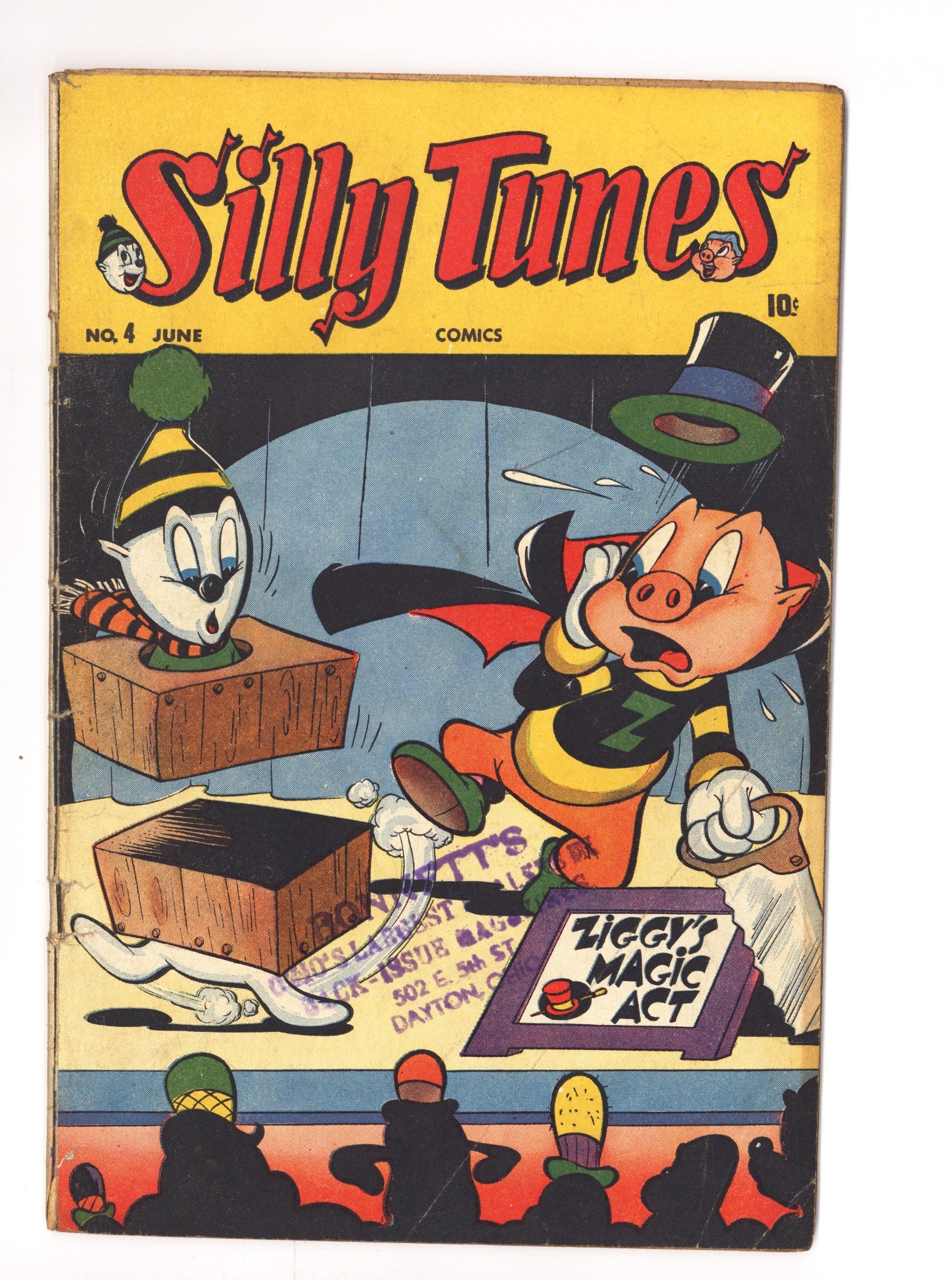 Silly Tunes 4 VG- (3.5) Extra Staple (1946) 