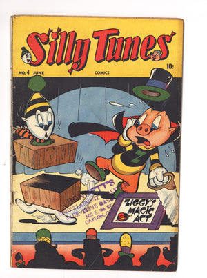 Silly Tunes 4 VG- (3.5) Extra Staple (1946)