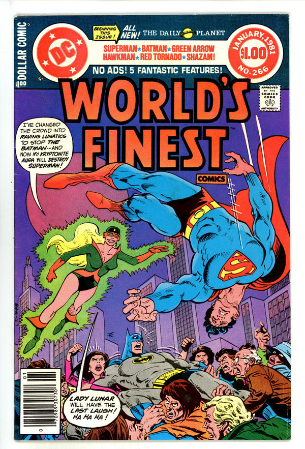 World's Finest Comics 266 Mid Grade (1980) Newsstand