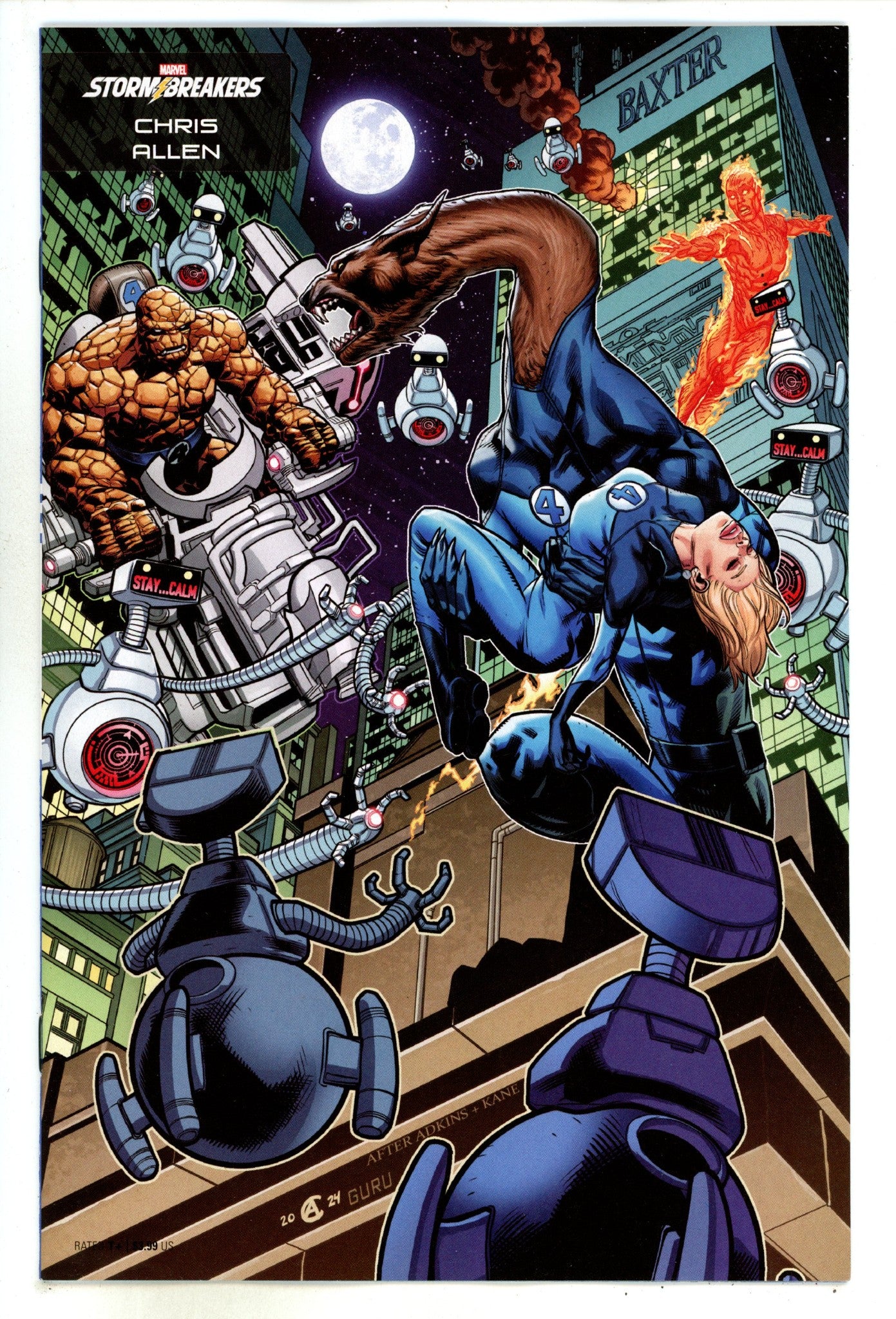 Fantastic Four Vol 7 24 Allen Variant (2024)