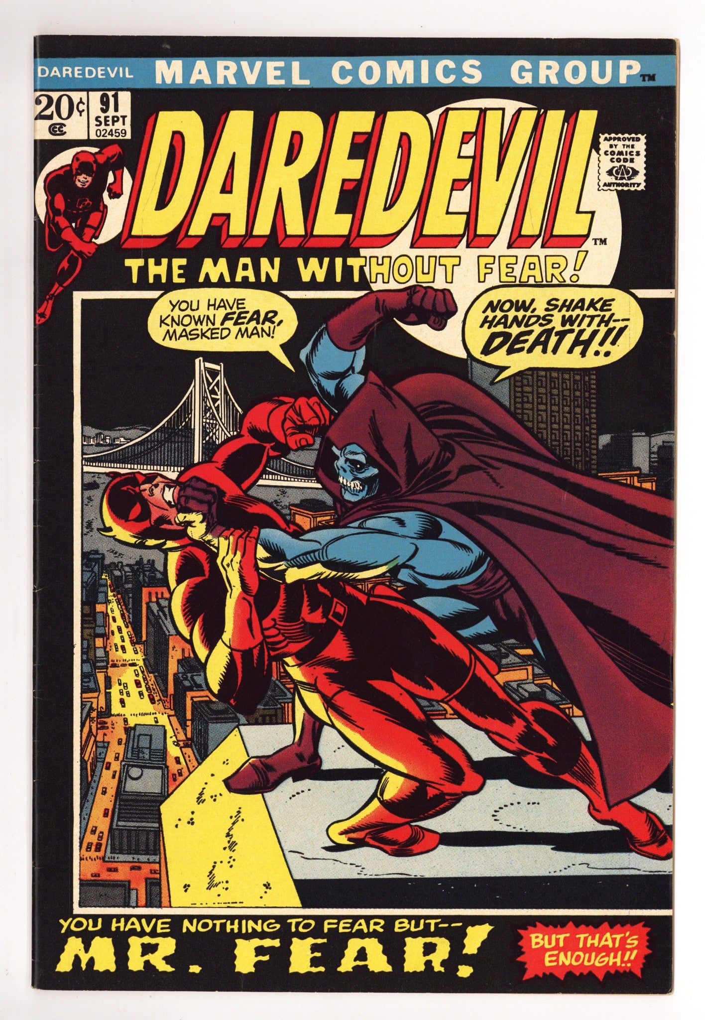 Daredevil Vol 1 91 FN+ (6.5) (1972) 