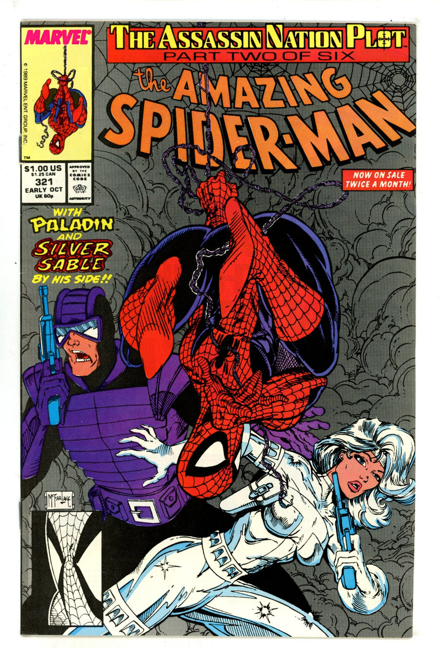 The Amazing Spider-Man Vol 1 321 VF/NM (9.0) (1989) 