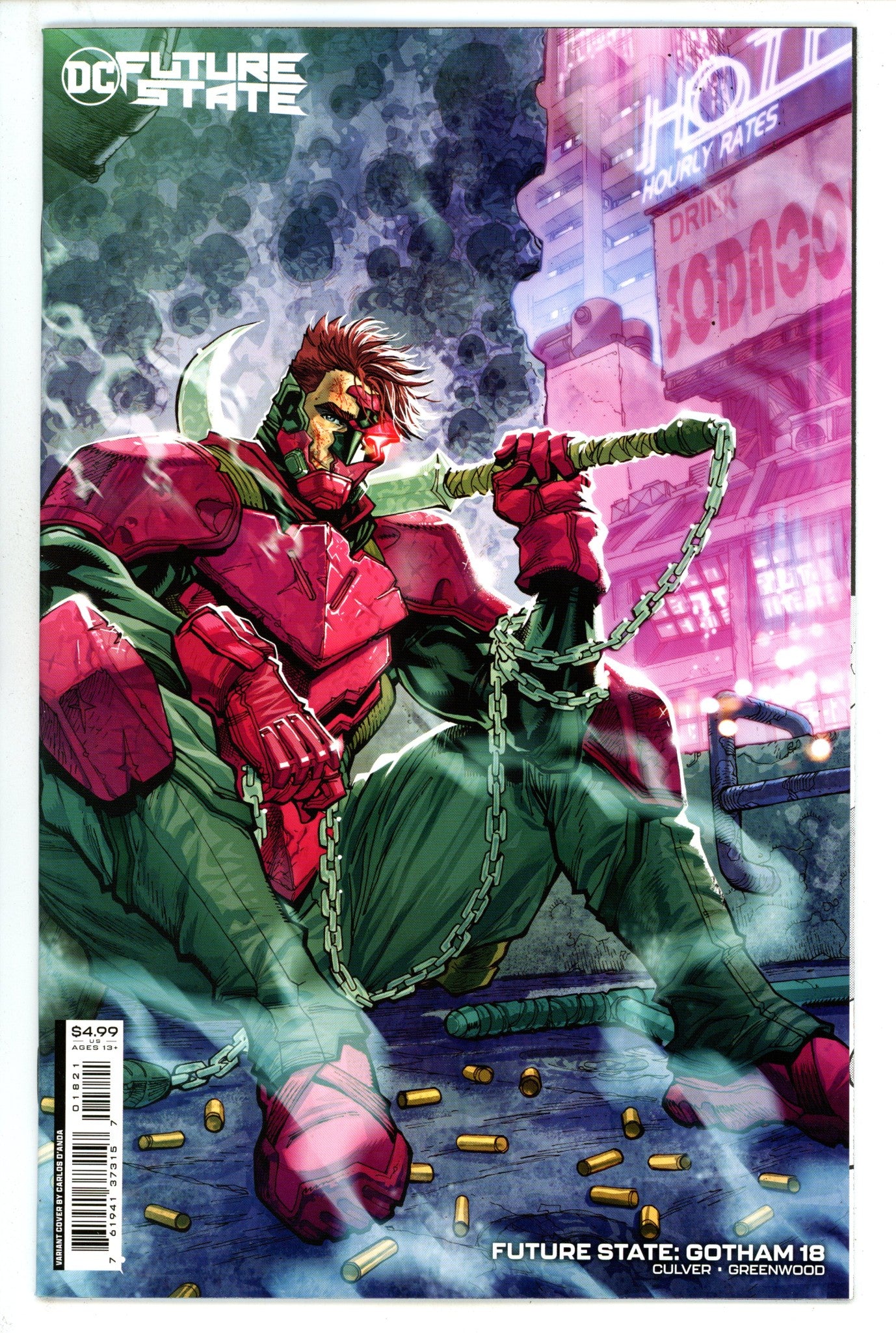 Future State: Gotham 18 High Grade (2022) D'Anda Variant 