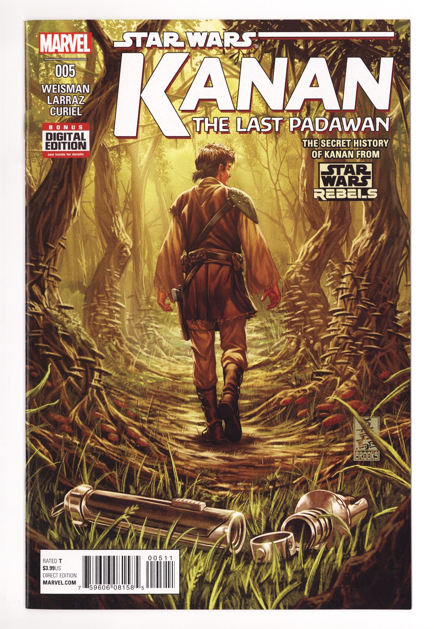 Kanan the Last Padawan 5 VF/NM (9.0) (2015) 