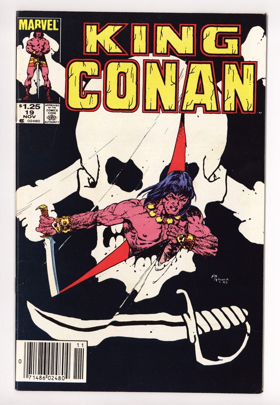 King Conan Vol 1 19  Mid Grade   (1983)   Canadian Price Variant