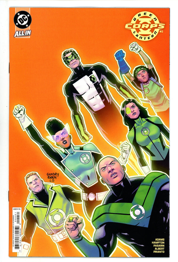 Green Lantern Corps Vol 4 2 Guidry Incentive Variant NM (2025)
