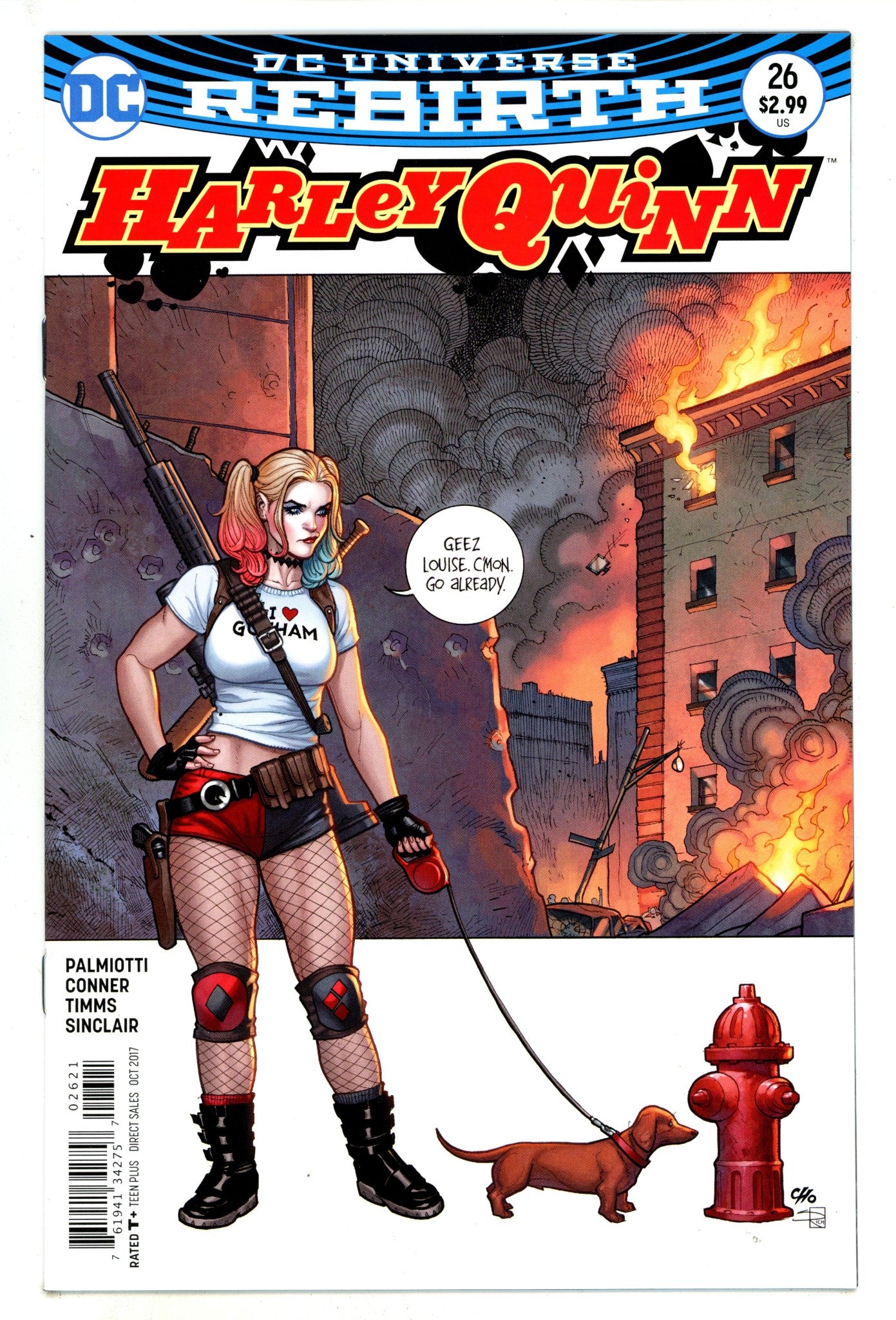 Harley Quinn Vol 3 26 High Grade (2017) Cho Variant 