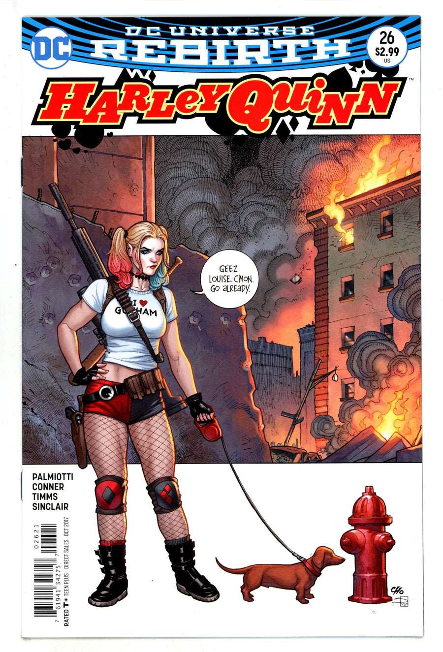 Harley Quinn Vol 3 26 High Grade (2017) Cho Variant 