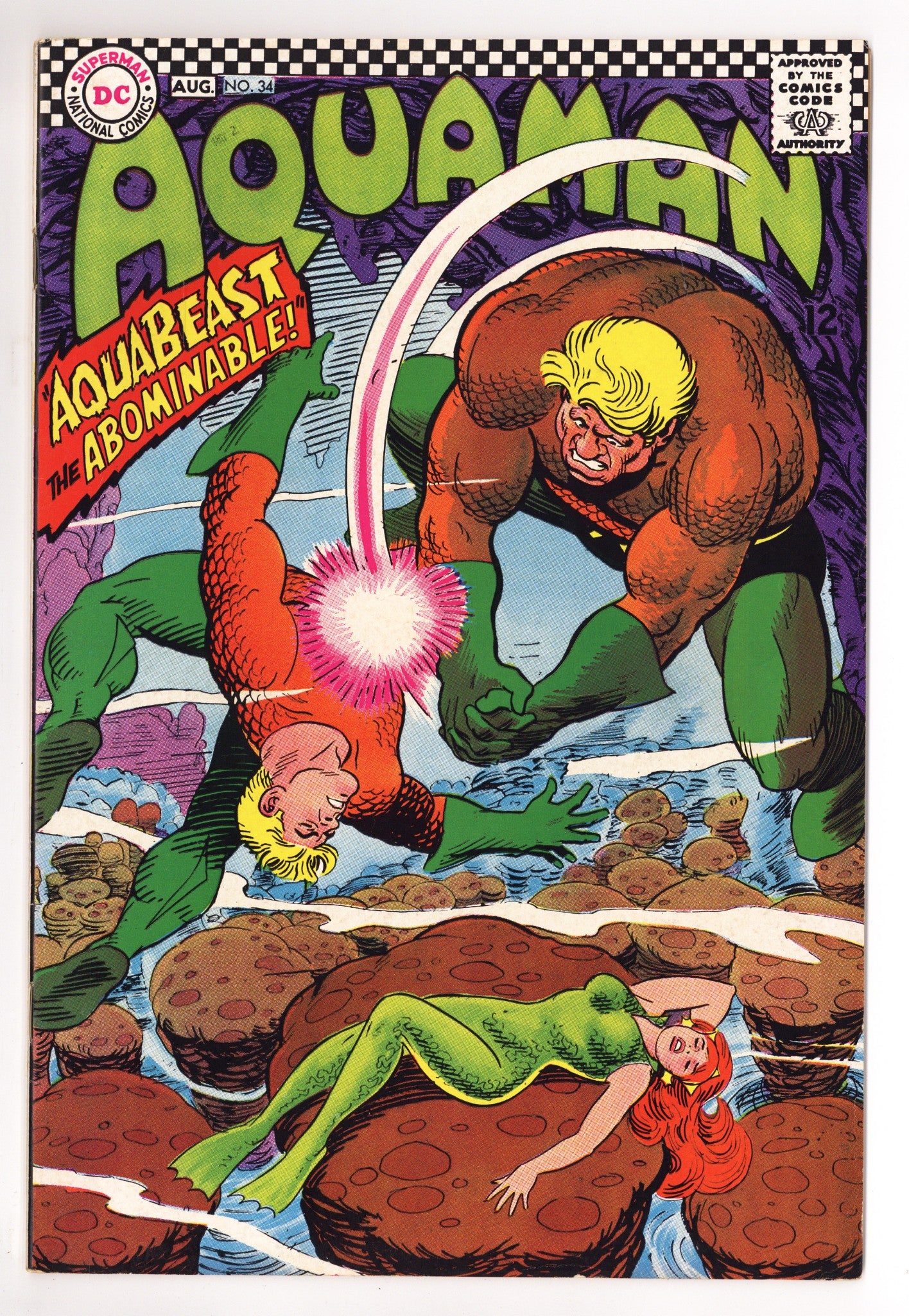 Aquaman Vol 1 34 VF (8.0) (1967) 