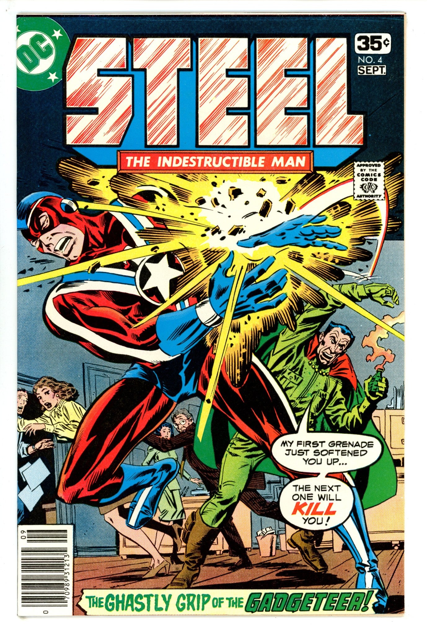 Steel, the Indestructible Man 4 VF+ (1978)