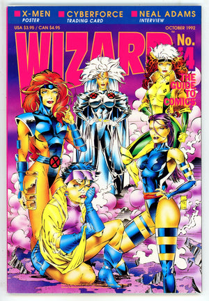 Wizard: The Comics Magazine 14 VF- (7.5) No Poster (1992)