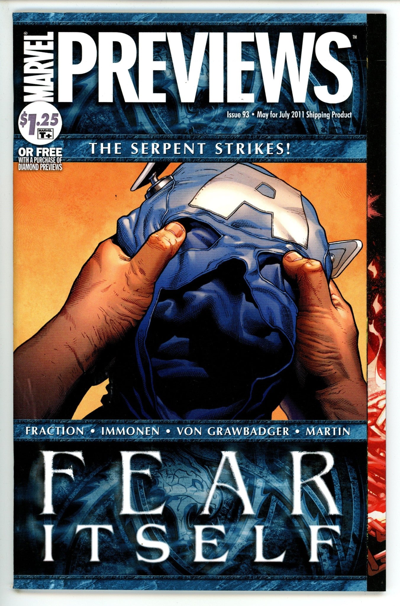 Marvel Previews Vol 1 93 High Grade (2011)