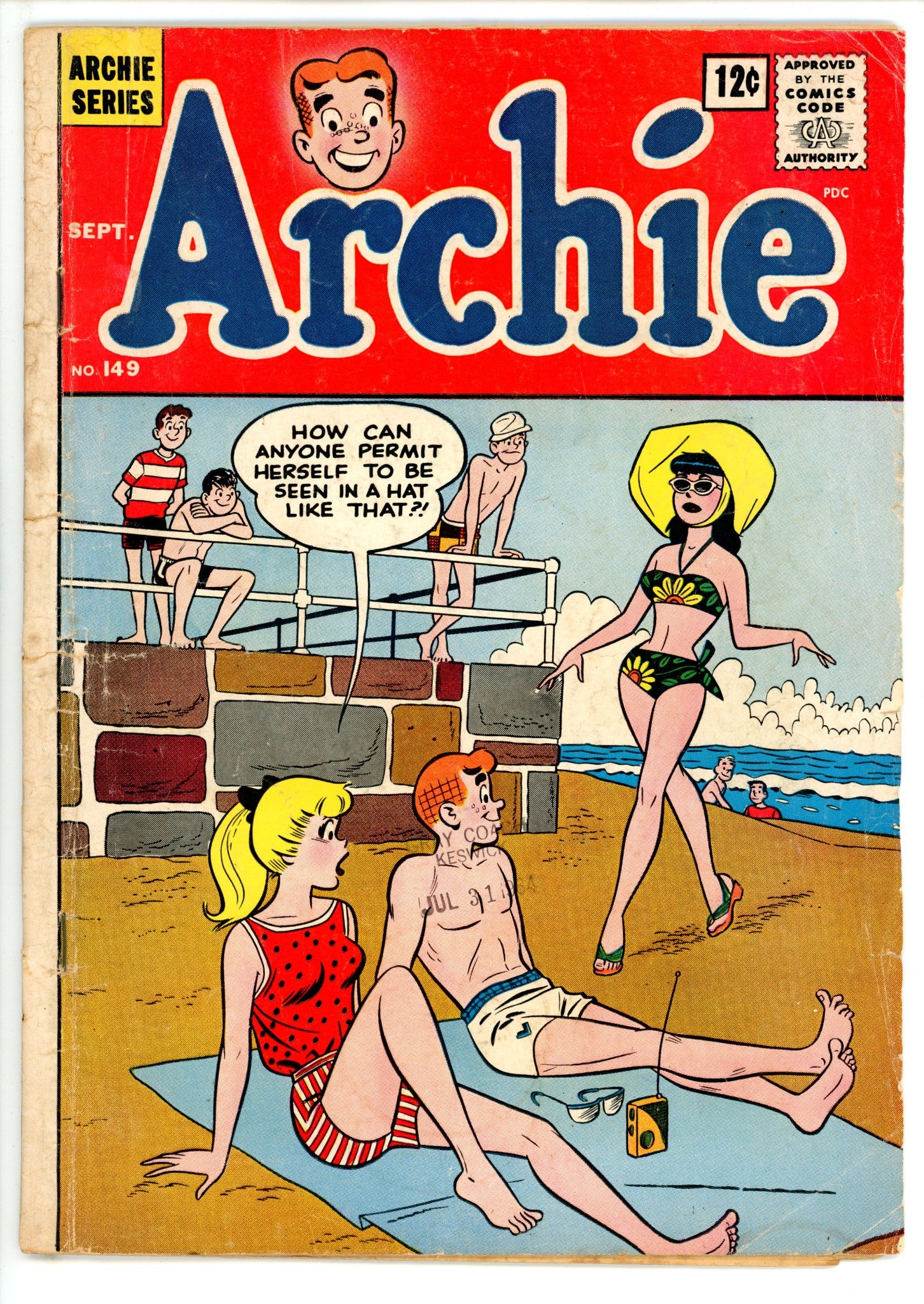 Archie Vol 1 149 GD (1964)