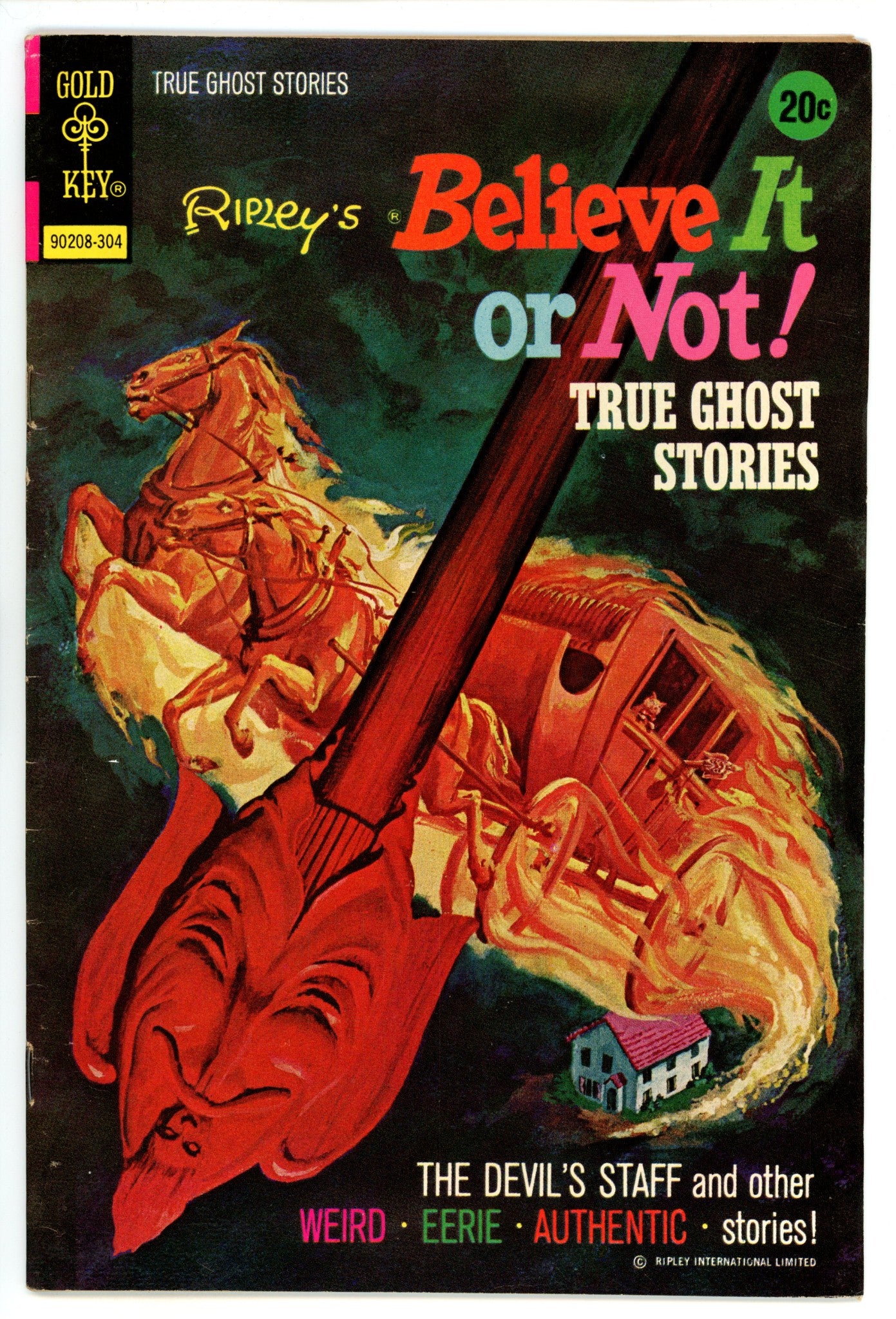 Ripley's Believe It or Not! 39 FN (6.0) 20c Variant (1973) 