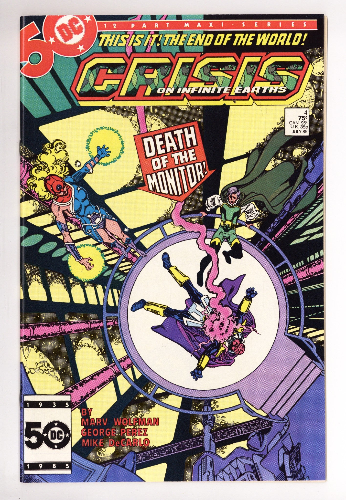 Crisis on Infinite Earths 4 NM (9.4) (1985) 