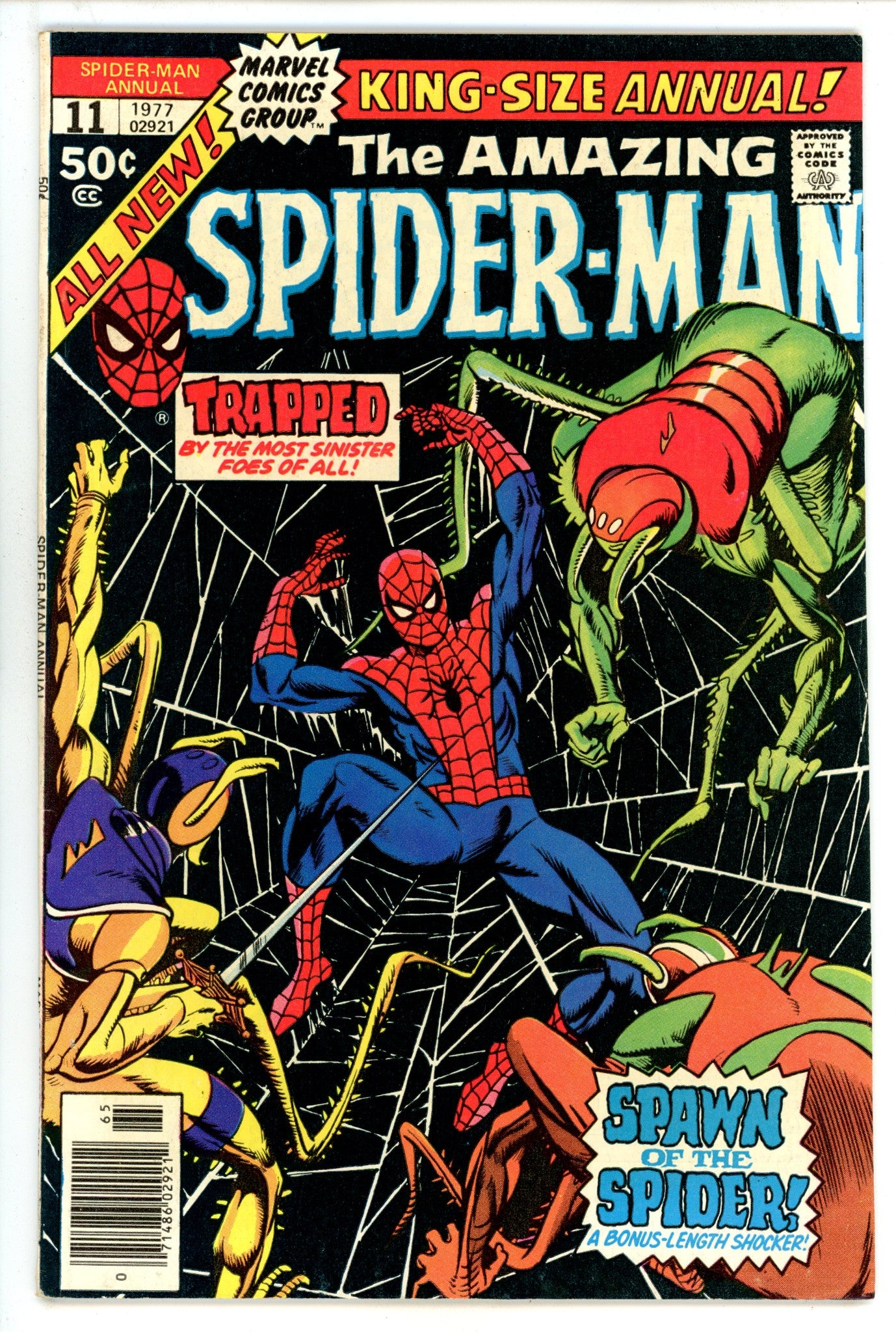 The Amazing Spider-Man Annual Vol 1 11 FN (6.0) (1977) 