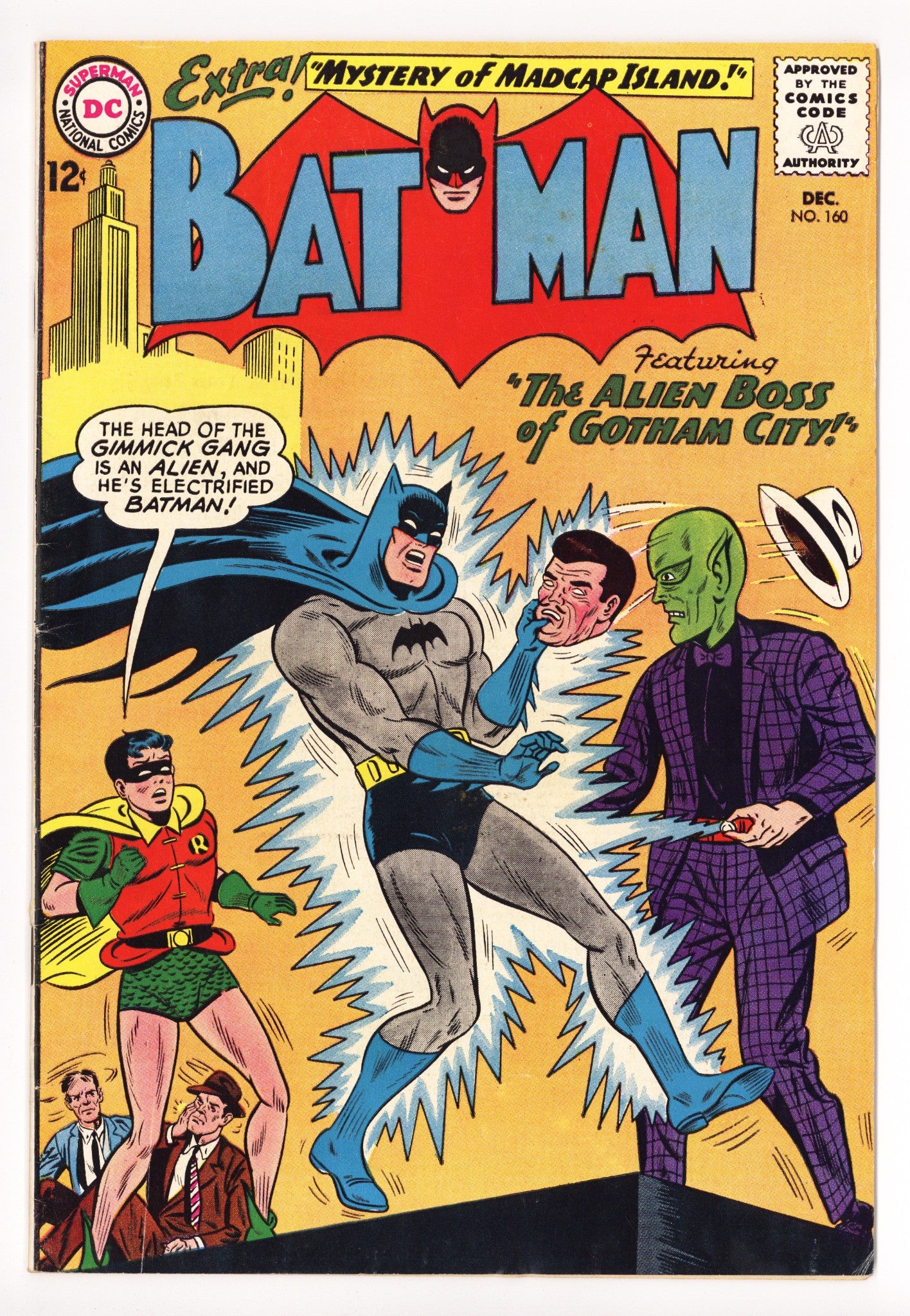 Batman Vol 1 160 VG+ (4.5) (1963) 