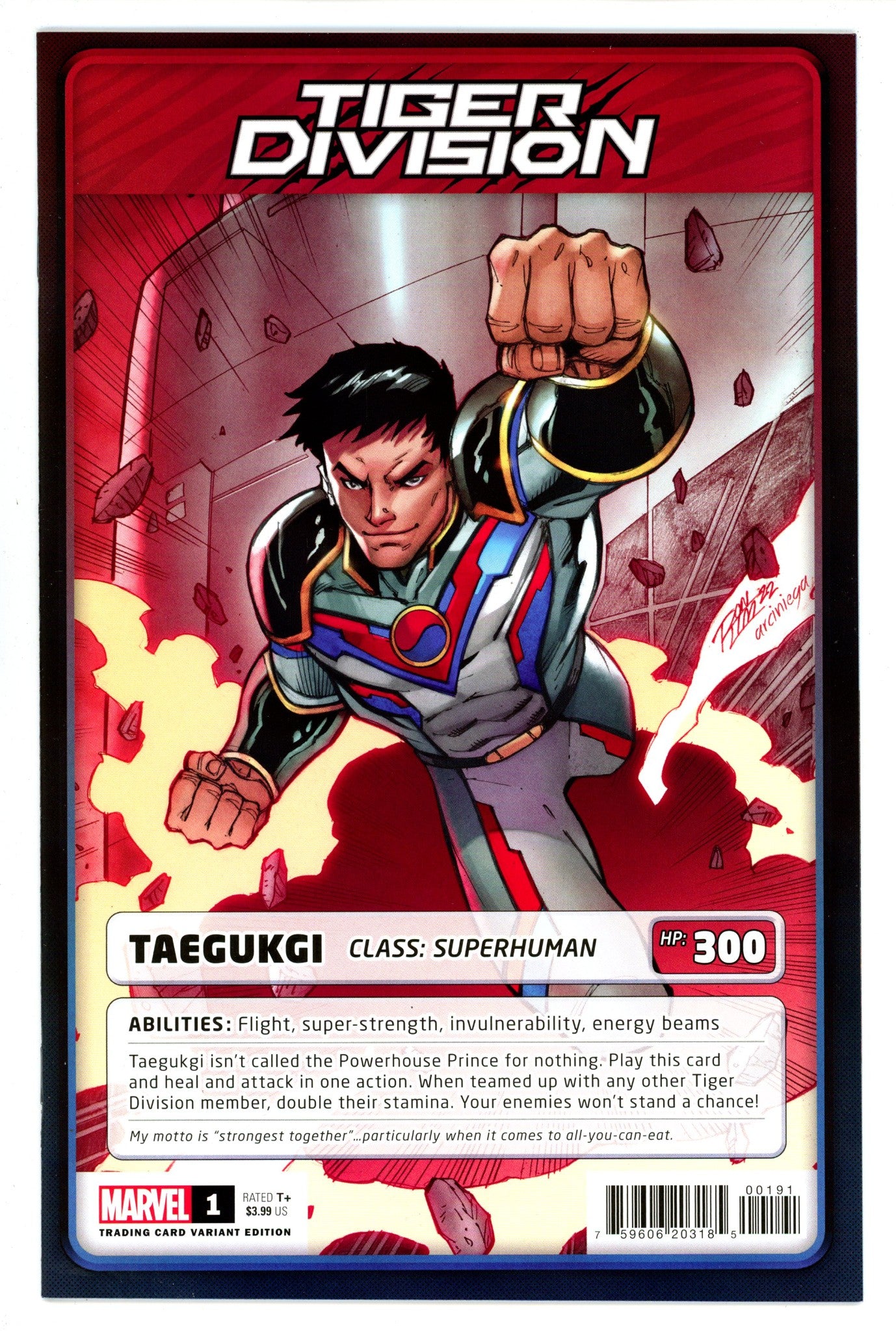 Tiger Division 1 High Grade (2023) Lim Variant 