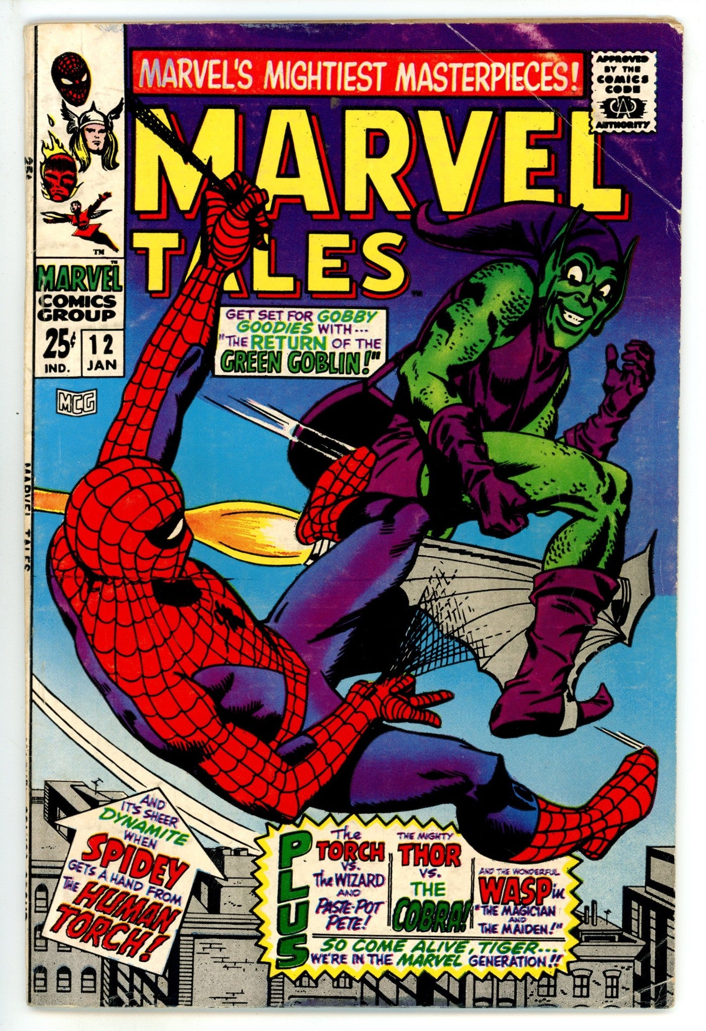 Marvel Tales Vol 2 12 VG+ (4.5) (1968) 