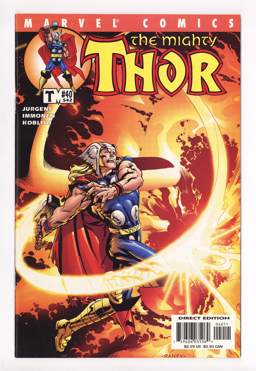 Thor Vol 2 40 (542) High Grade (2001) 