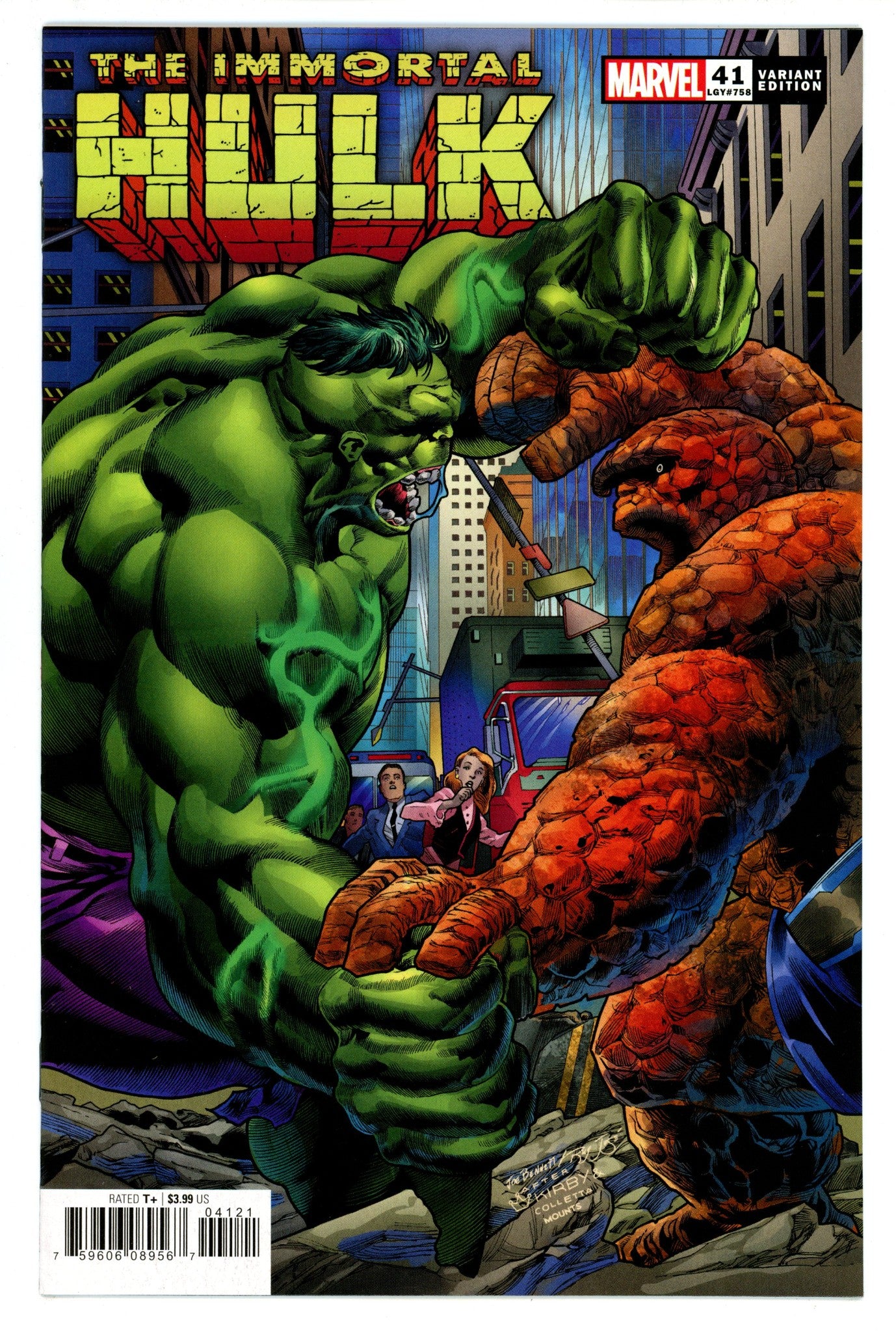 Immortal Hulk 41 High Grade (2021) Bennett Variant 