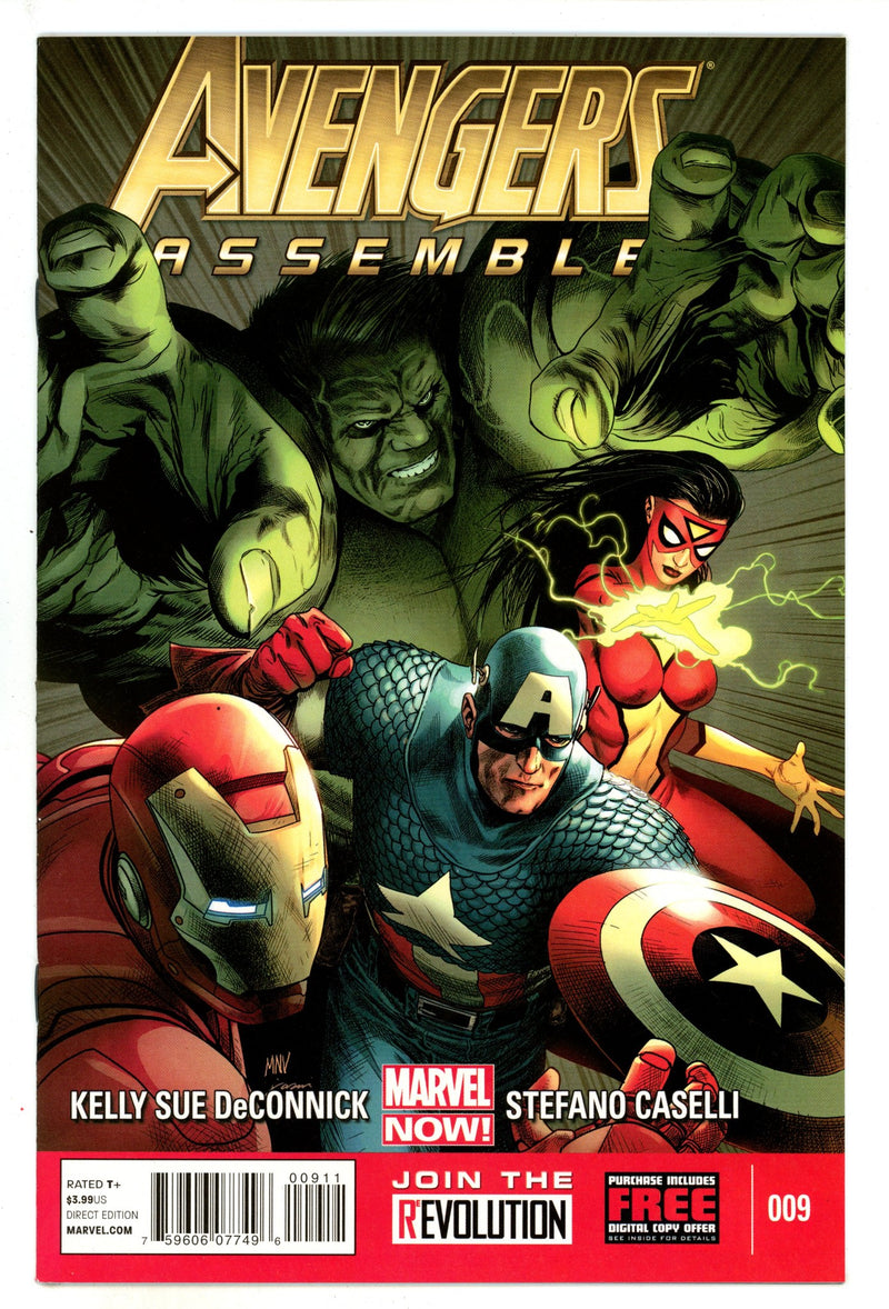 Avengers Assemble Vol 2 9 High Grade (2013) 