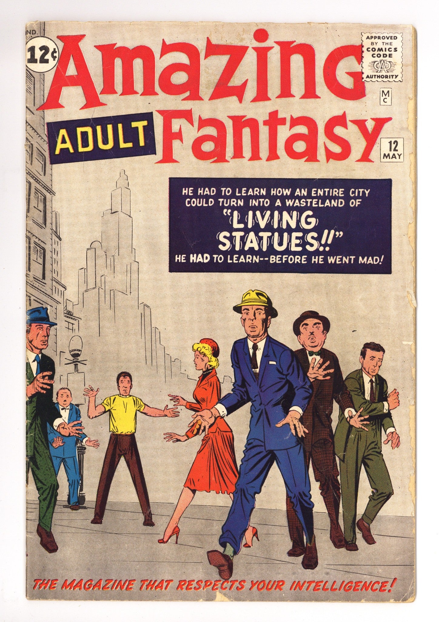 Amazing Adult Fantasy 12 VG- (3.5) (1962) 