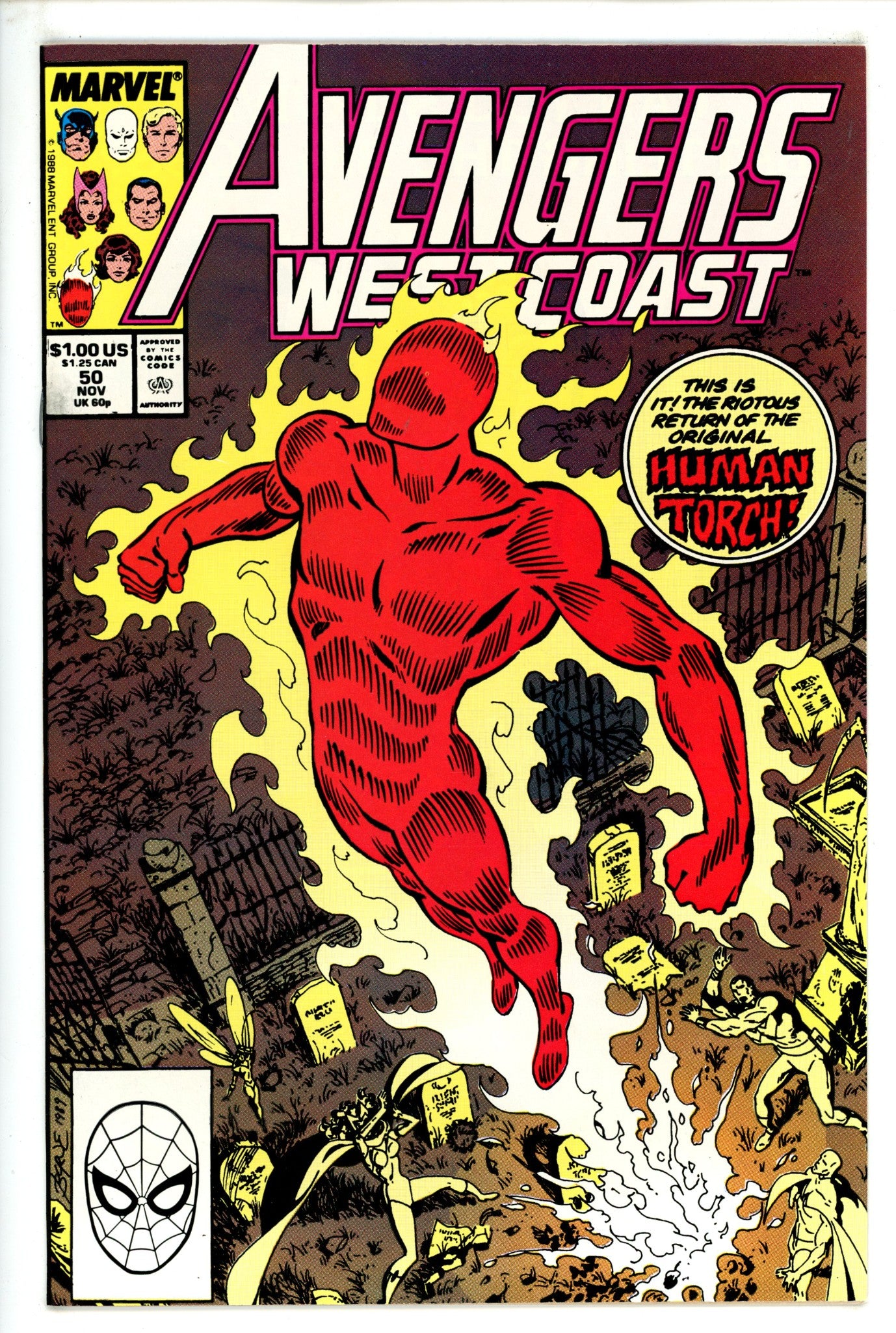 Avengers West Coast Vol 2 50 (1989)