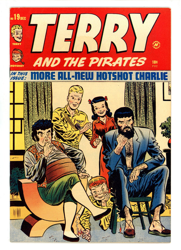 Terry and the Pirates Comics 19 VF+ (8.5) (1949)
