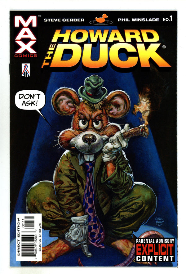 Howard the Duck Vol 2 1 High Grade (2002)