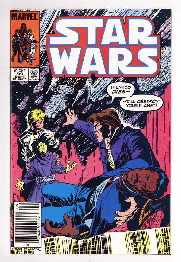 Star Wars Vol 1 99 VF+ (8.5) (1985) Canadian Price Variant