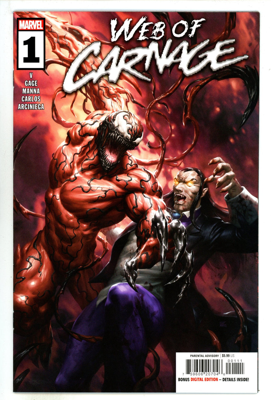 Web of Carnage Vol 1 1 High Grade (2023) 