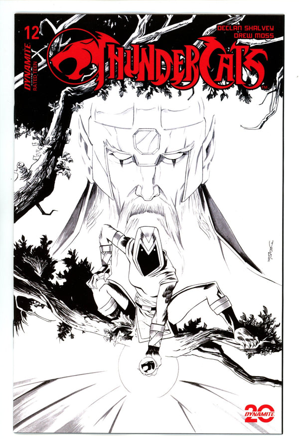Thundercats 12 Shalvey B&W Incentive Variant (2025)