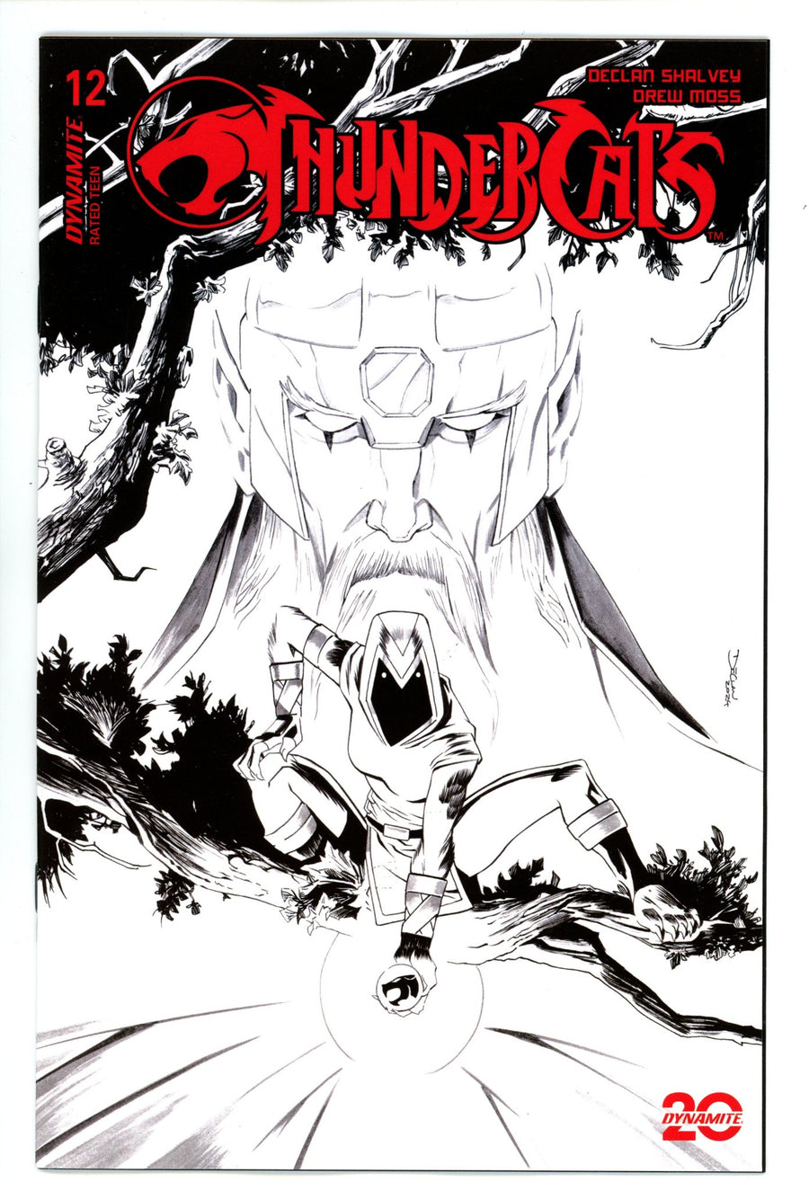 Thundercats 12 Shalvey B&W Incentive Variant (2025)